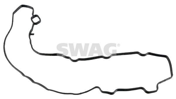 SWAG Φλάντζα, κάλυμμα κυλινδροκεφαλής 33 11 0966 Φλάντζα καπακιού SWAG Isuzu CAMPO 33 11 0966