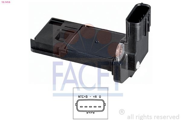 FACET Luftmassenmesser (LMM) 10.1418 10.1418 Luftmassenmesser (LMM) HONDA INSIGHT FACET kaufen