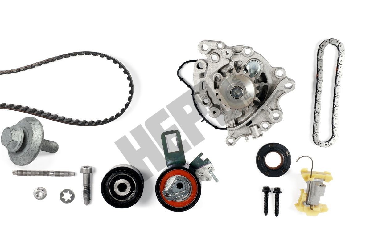 HEPU Vesipumppu + jakohihnasarja PK19010-XT1 HEPU PK19010-XT1 CITROËN C4 III Hatchback jakohihna ja vesipumppu