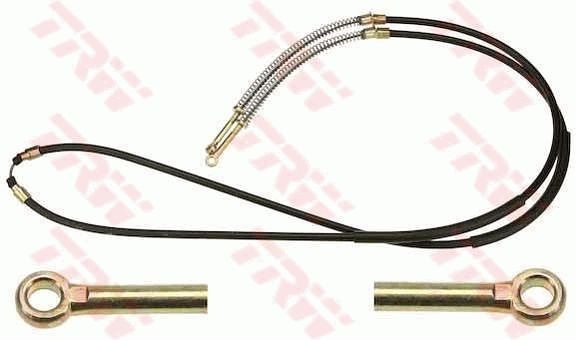 TRW Tautrekk, håndbremse GCH1092 TRW GCH1092 Bremsewire Fiat Panda 141 billige