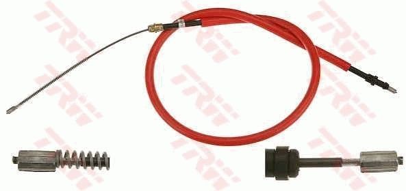 TRW Trose, Stāvbremžu sistēma GCH1293 GCH1293 Rokas bremzes trose PEUGEOT 207 TRW