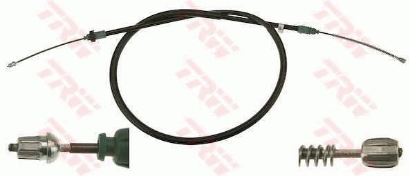 TRW Ντίζα, φρένο ακινητοποίησης GCH1750 GCH1750 Ντίζα χειροφρένου PEUGEOT BIPPER TRW