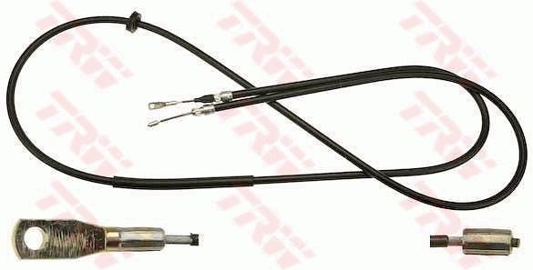 TRW Tautrekk, håndbremse GCH1831 TRW GCH1831 Bremsewire Mercedes W638 Minibuss originale pris