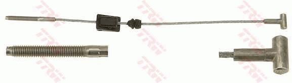 TRW Hand brake cable GCH1904 TRW GCH1904 Ford Fiesta Mk4 handbrake rear and front price