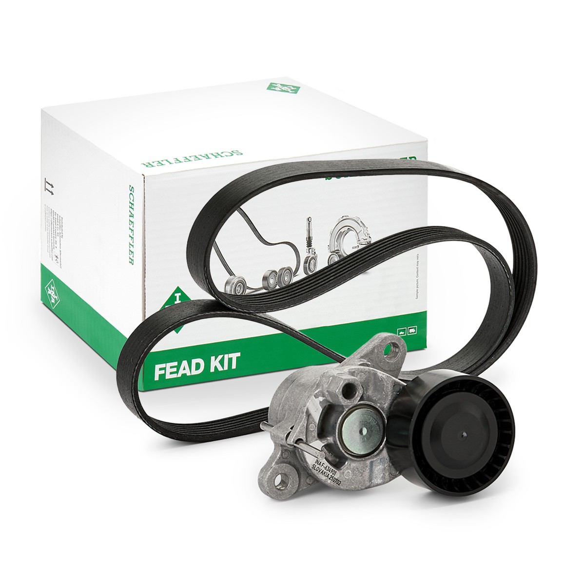 INA Ozubený klinový remeň - Sada 529 0379 10 Sada klinového rebrovaného remena INA AURIS 529 0379 10 lacné