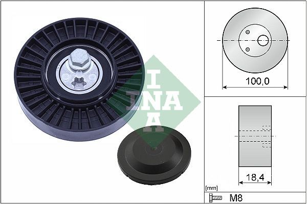 Spanrol, poly V-riem INA 531 0966 10 INA 531 0966 10: Spanrol v-snaar Audi A5 2021