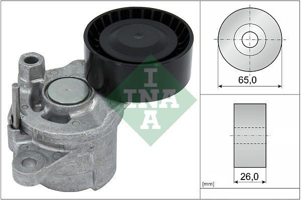 INA Remstrammer, kilerem 534 0688 10 534 0688 10 Remstrammer OPEL CROSSLAND X INA