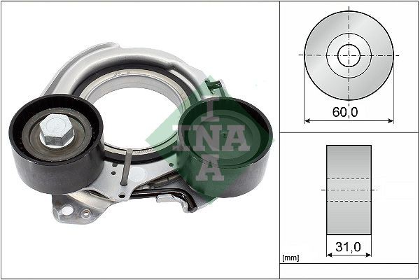 INA Riemspanner, Poly V-riem 534 0934 10 INA 534 0934 10 Spanner poly v riem BMW G31 goedkoop