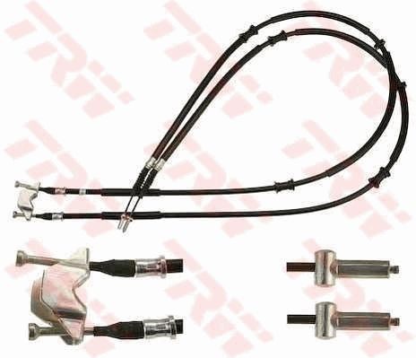 TRW Handbromsvajer GCH2509 Byta Handbroms Opel Astra G Kombi kostnad TRW GCH2509
