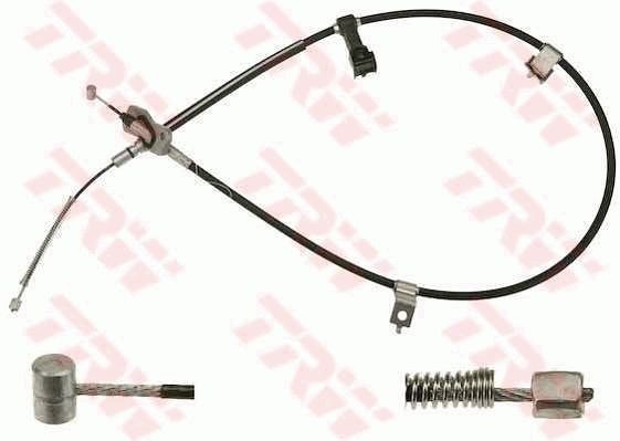 TRW Żażné lanko parkovacej brzdy GCH2559 TRW Parkovacia brzda HONDA GCH2559