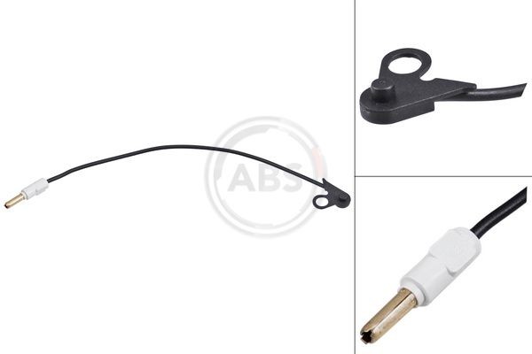 A.B.S. Waarschuwingscontact, remvoering- / blokslijtage 39455 Peugeot 206 Remslijtage indicator A.B.S. 39455