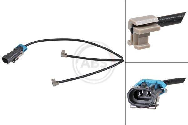 A.B.S. Waarschuwingscontact, remvoering- / blokslijtage 39472 A.B.S. 39472 Remslijtage indicator Peugeot 106 goedkoop