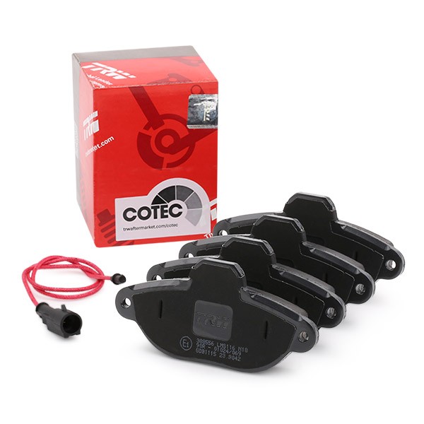 TRW Kit pastiglie freni GDB1115 TRW GDB1115 Kit pastiglie freni FIAT Palio I Hatchback (178) 1.3 67 CV 2002