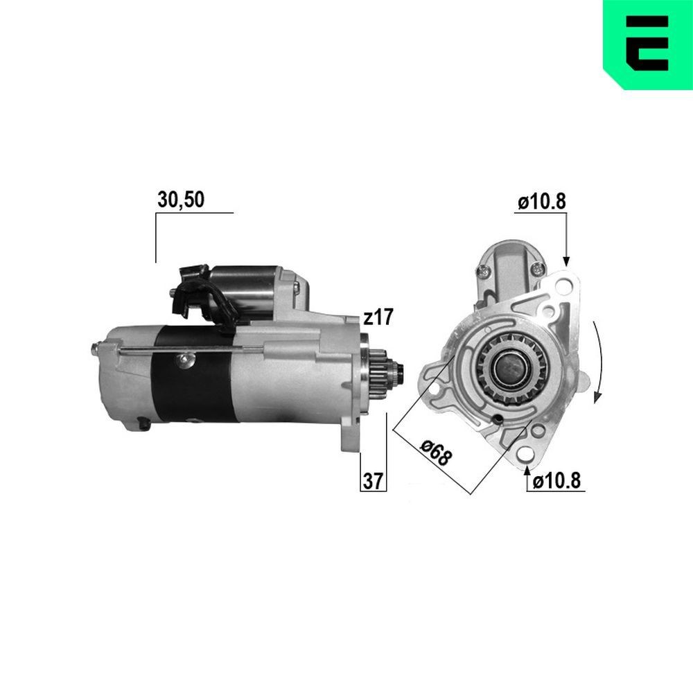 ERA Starteris 220767A Starteris ERA ANTARA 220767A lēti