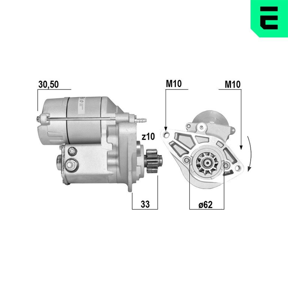 ERA Démarreur 221200A ERA 221200A Starter moteur Range Rover L494 d'origine prix