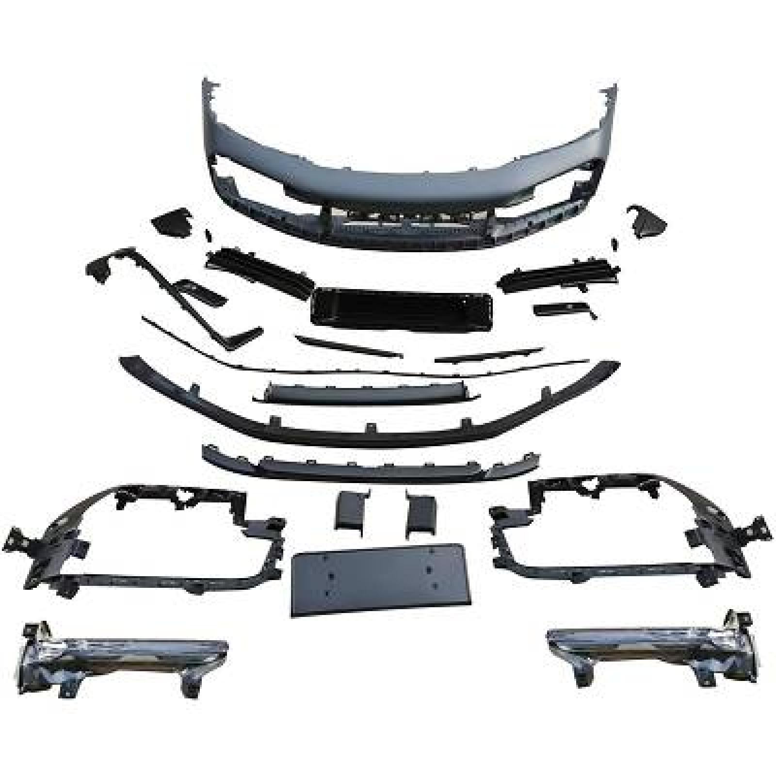 Støtfangersett DIEDERICHS 2006250 DIEDERICHS 2006250 Frontfanger og bakfanger PORSCHE 911 2003