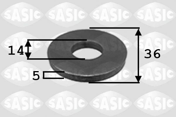 SASIC Aluslevy, kampiakselin hihnapyörä 8700014 Xsara N3 hihnapyörän ruuvi SASIC 8700014