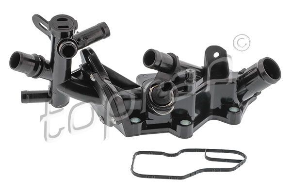 TOPRAN Kjølevæskeflens 702 296 702 296 Kjølevæskeflens NISSAN 350 Z TOPRAN