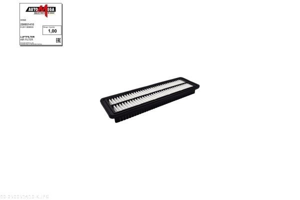 AUTOMEGA Õhufilter 250051410 250051410 Õhufilter HYUNDAI ix55 AUTOMEGA