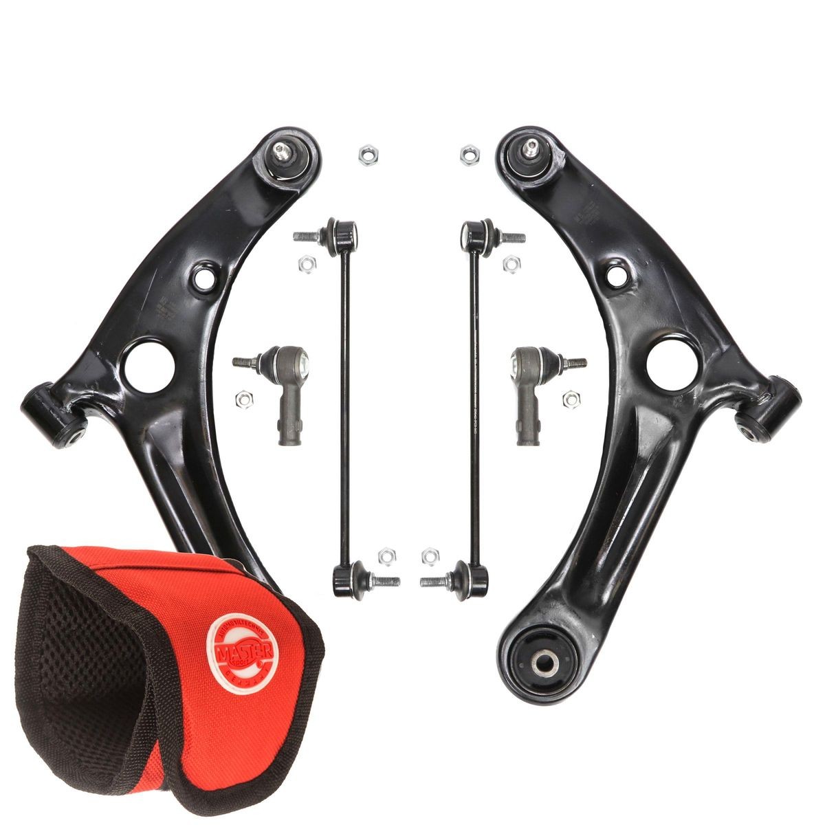 MASTER-SPORT Jogo de braços oscilantes, suspensão de rodas 36947-KIT-MSM MASTER-SPORT 36947-KIT-MSM Kit de reparação braço oscilante BMW Série 6 originais