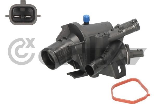 CAUTEX Kølevæskeflange 758281 Kølervæske flange CAUTEX Dacia SANDERO 758281