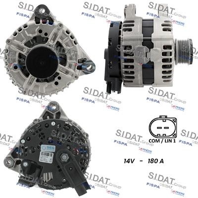 FISPA Alternateur A12BH0890 A12BH0890 Alternateur FISPA PORSCHE 911