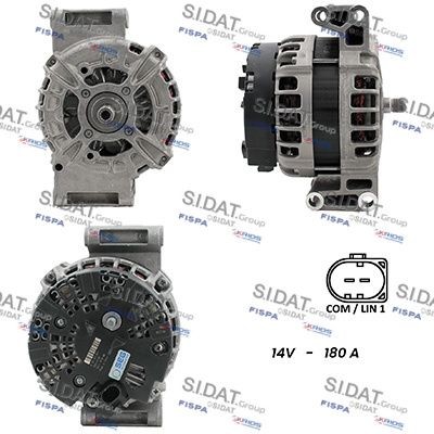 FISPA Alternatore A12BH1093 A12BH1093 costo Alternatore OPEL MERIVA FISPA