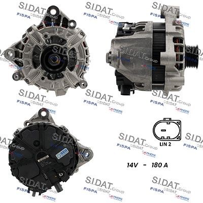 FISPA Alternátor A12BH1357 Alternátor FISPA AVENSIS A12BH1357 lacné