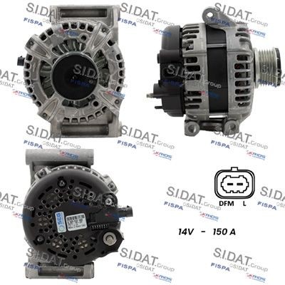 FISPA Alternatore A12BH1371 A12BH1371 costo Alternatore Volkswagen TIGUAN FISPA