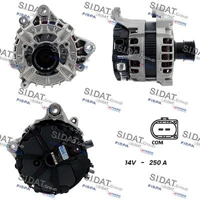 FISPA Dynamo / Alternator A12BH1374 FISPA A12BH1374 Wisselstroomdynamo BMW X6 (G06, F96) goedkoop