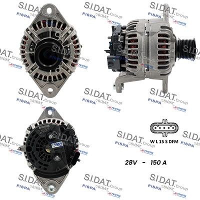 FISPA Alternateur A24BH0175 A24BH0175 Alternateur PORSCHE 911 FISPA
