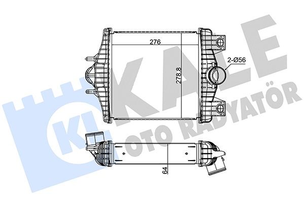 KALE OTO RADYATOR Intercooler 375720 375720 costo Intercooler BMW X1 KALE OTO RADYATOR