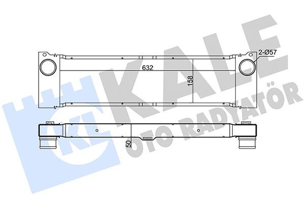 KALE OTO RADYATOR Ladeluftkühler 375740 375740 LLK VW LUPO KALE OTO RADYATOR kaufen