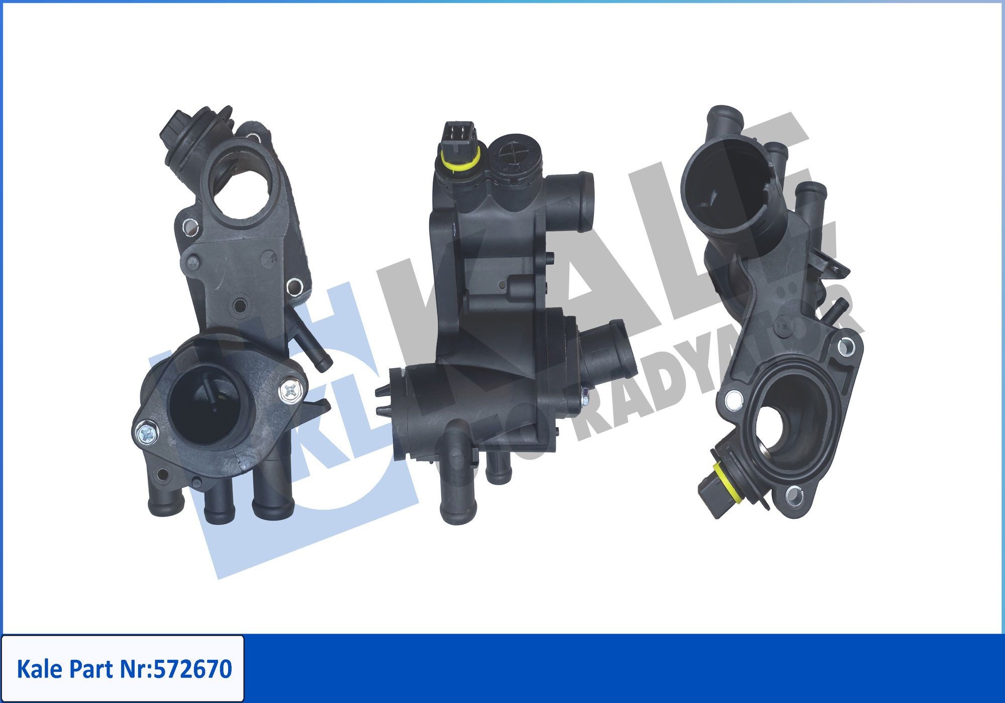 KALE OTO RADYATOR Termostat, kjølemiddel 572670 Termostat KALE OTO RADYATOR Renault CLIO 572670