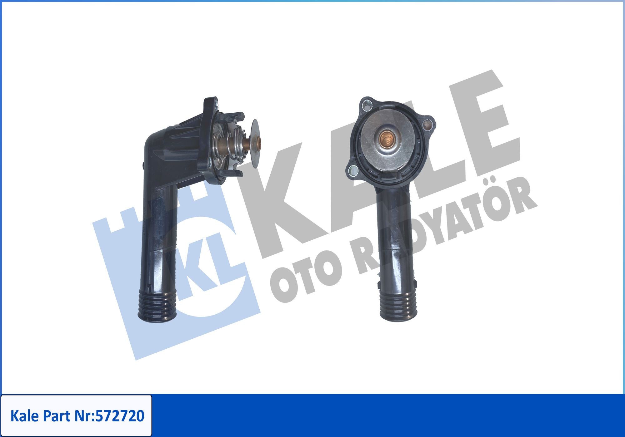 KALE OTO RADYATOR Termostat, kjølemiddel 572720 Termostathus KALE OTO RADYATOR Renault CLIO 572720