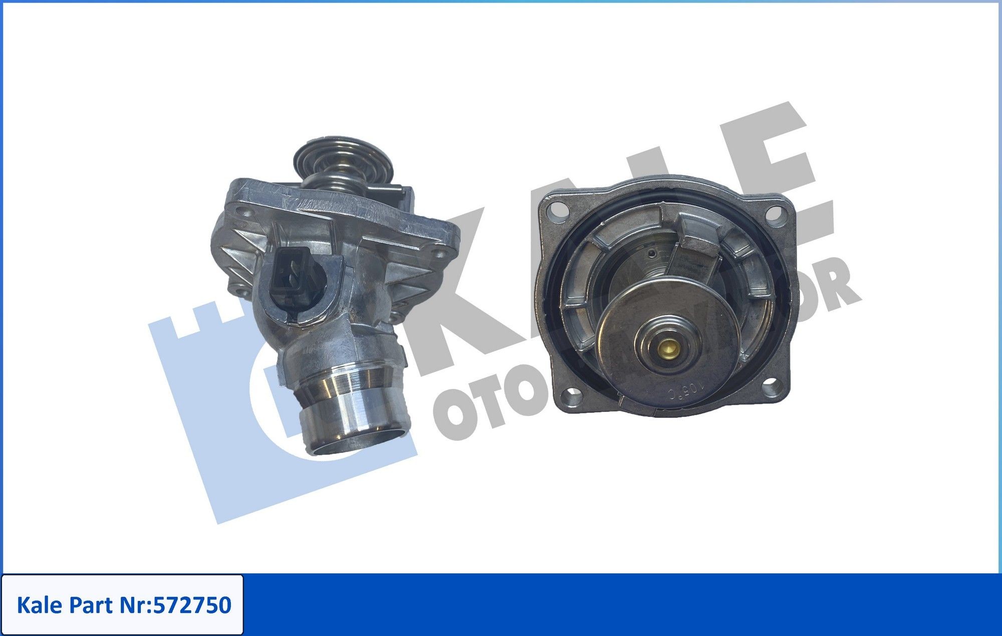 KALE OTO RADYATOR Termostat, kjølemiddel 572750 Termostathus KALE OTO RADYATOR CLIO 572750 billige