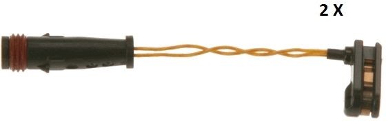 TRW Sensore di usura delle pastiglie freni GIC253 GIC253 costo Sensore pastiglie freni MERCEDES-BENZ CLS TRW