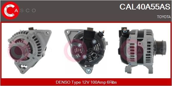 CASCO Dynamo CAL40A55AS CASCO CAL40A55AS Dynamo TOYOTA Camry VII Sedan (_V5_) billige