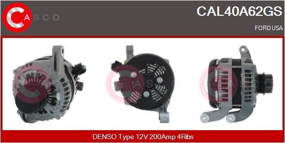 Dynamo / Alternator CASCO CAL40A62GS CASCO CAL40A62GS Dynamo FORD USA MUSTANG 2025