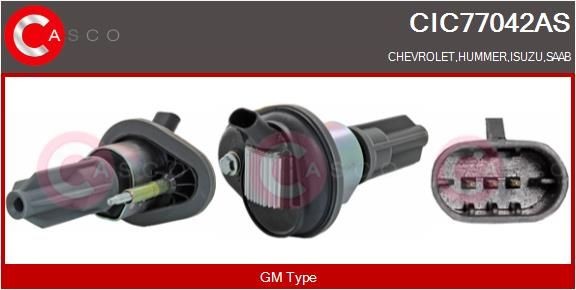CASCO Bobina d'accensione CIC77042AS Bobina d'accensione CASCO CIC77042AS Accensione e preriscaldamento HUMMER H3T