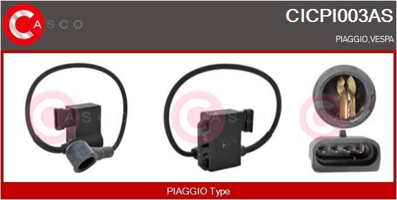 CASCO Tændspole CICPI003AS Tændspoler MITSUBISHI CASCO CICPI003AS