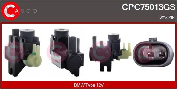 Drukconvertor, turbolader CASCO CPC75013GS CASCO CPC75013GS Drukconvertor uitlaatgasregeling BMW 6-serie 2023