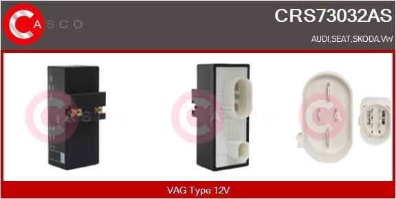 CASCO Vadības bloks, Gaisa kondicionēšanas sistēma CRS73032AS CASCO Vadības bloks, gaisa kondicionēšanas sistēma AUDI CRS73032AS