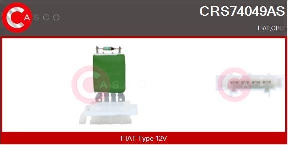 CASCO Resistenza ventola abitacolo CRS74049AS CRS74049AS CASCO Resistenza ventola riscaldamento FIAT prezzo