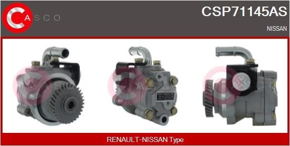 Roolivõimu pump CASCO CSP71145AS CASCO CSP71145AS Hüdraulikapump roolimine NISSAN PATROL 2006