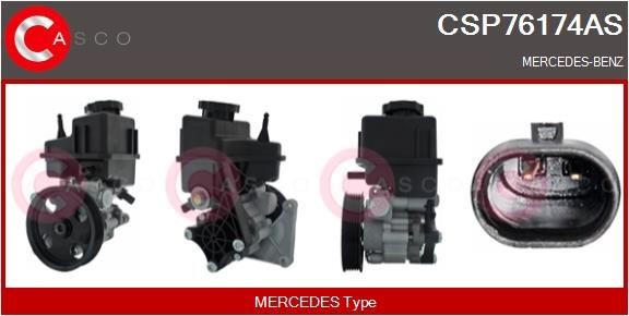 CASCO Servopumpe CSP76174AS CSP76174AS Styreservopumpe MERCEDES-BENZ CLK CASCO