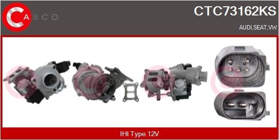 CASCO Turbina CTC73162KS CTC73162KS costo Turbina CASCO Volkswagen POLO