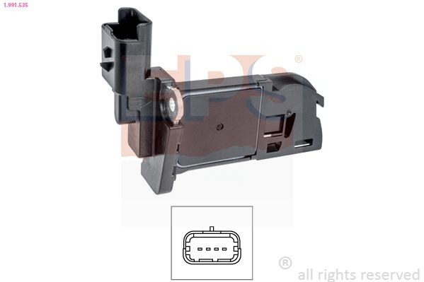 Medidor de massa de ar EPS 1.991.535 EPS 1.991.535: Sensor MAF Opel VIVARO 2024
