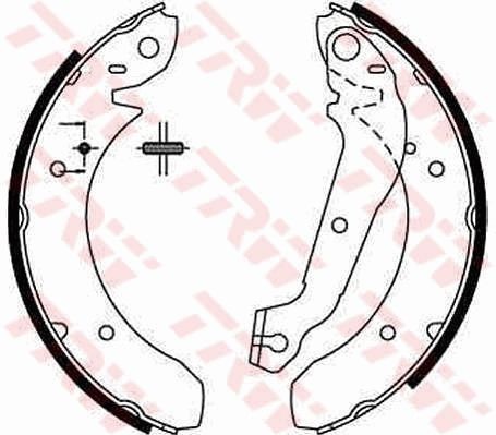 TRW Σετ σιαγόνων φρένων GS6152 TRW GS6152 Σιαγώνες FORD Taunus ´80 Turnier (GBNS) σε χαμηλές τιμές