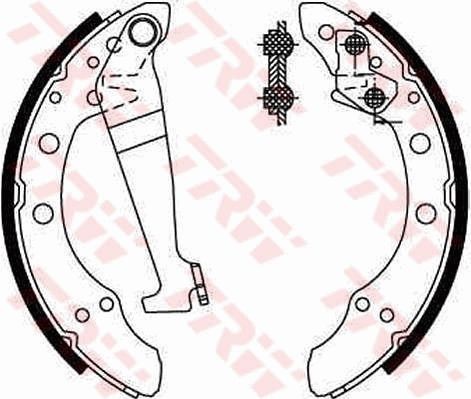 Kit ganasce freni TRW GS8092 TRW GS8092 costo Ganasce freno Audi 80 2023